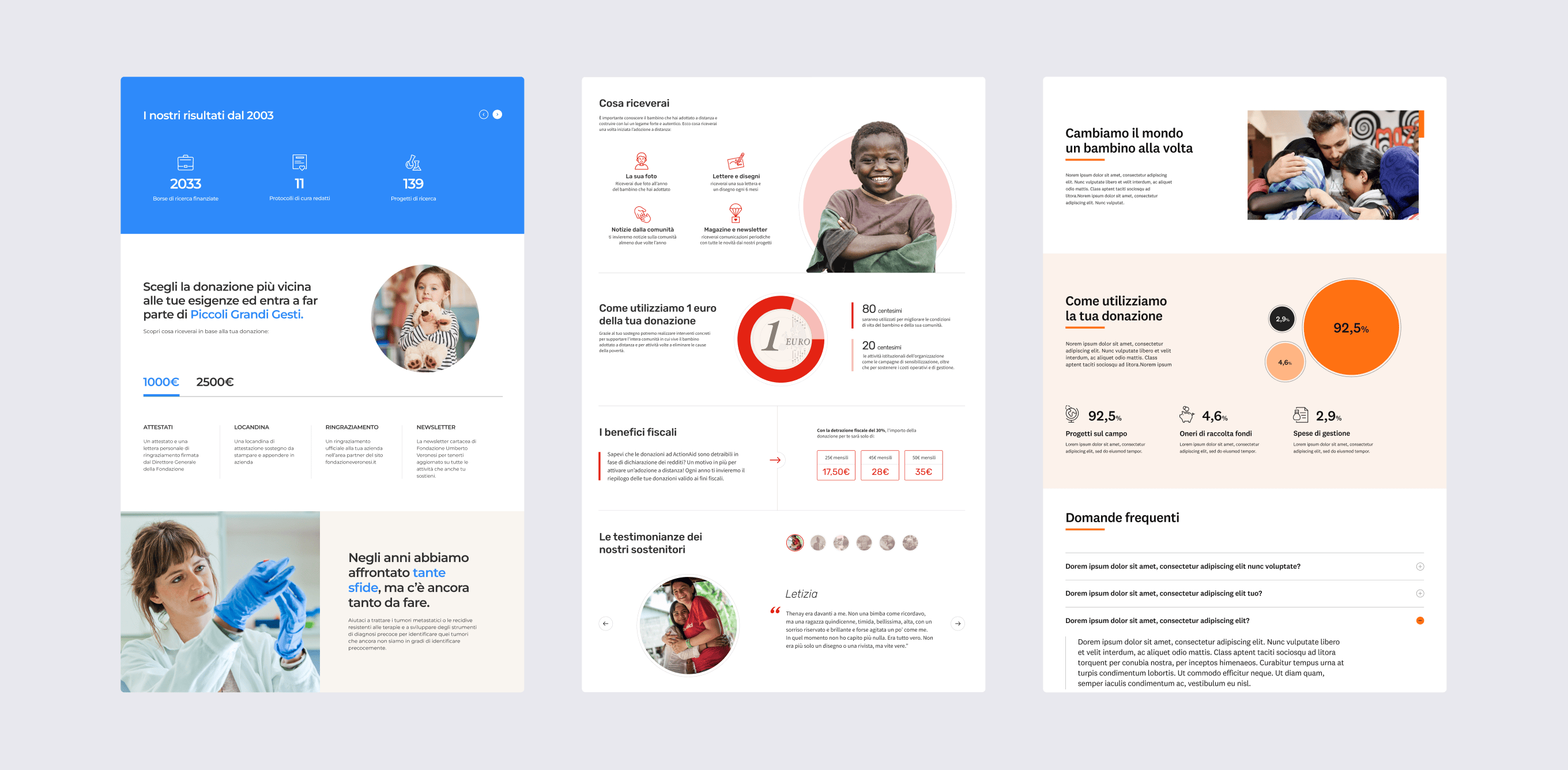 Esempi di Landing Page Builder realizzati